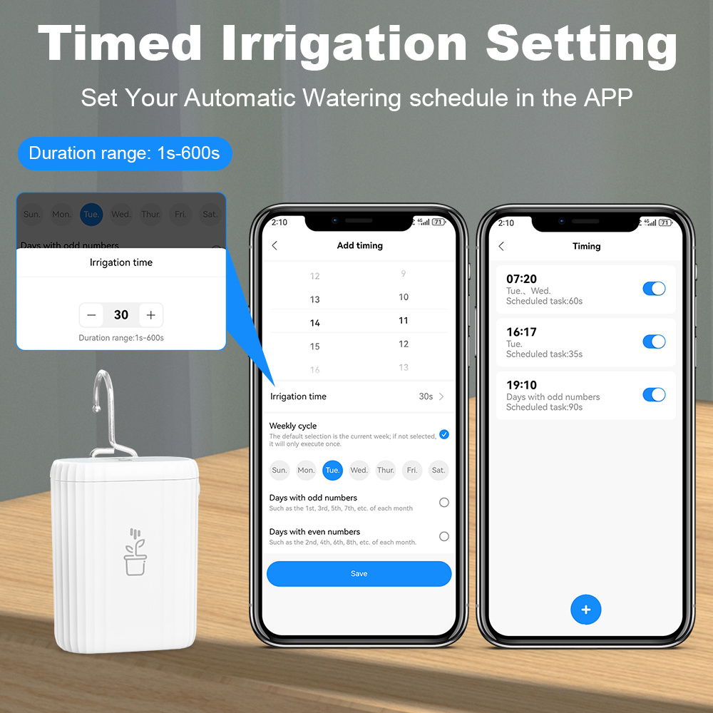 Tuya WiFi Smart Drip Irrigatio - مراجعة Gardening Tools For Beginners وسعره