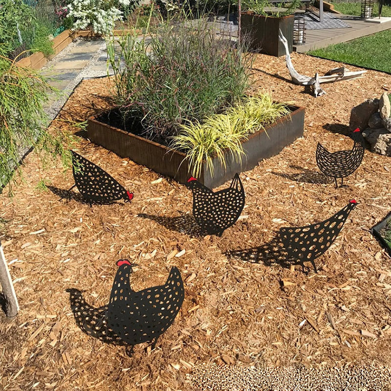 1Pc Yard Chicken Decor Ornamen - مراجعة Gardening Tools Store وسعره