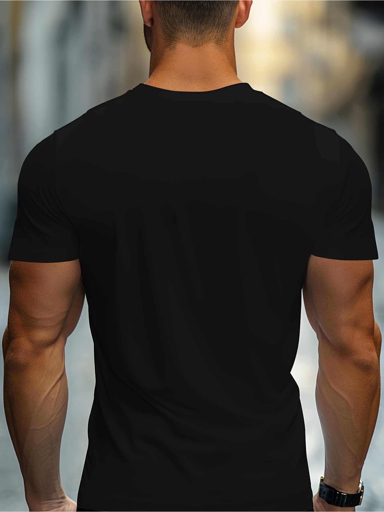 Men's casual short-sleeved T-s - مراجعة Gardening Tools وسعره