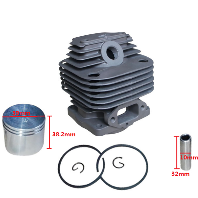 39mm CYLINDER PISTON KIT FIT F - مراجعة Gardening Tools Basic وسعره
