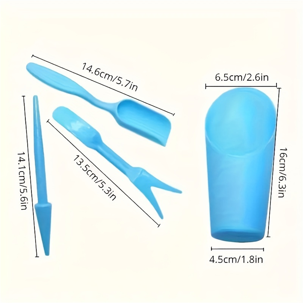4-Piece Set of Succulent Garde - مراجعة Gardening Tools Bundle وسعره
