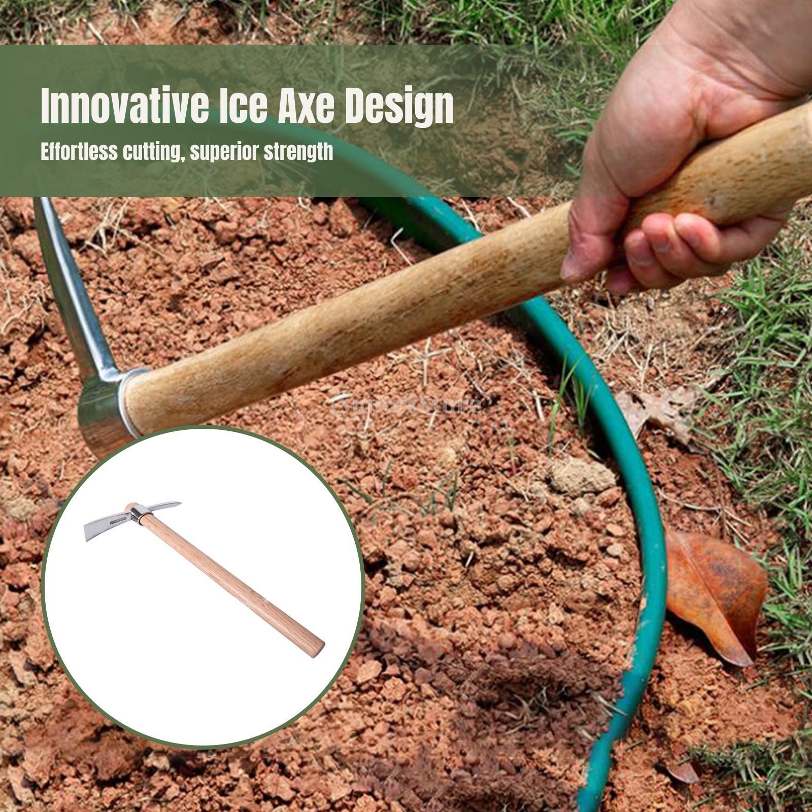Stainless Steel Pickaxe Portab - مراجعة Gardening Tools On Sale وسعره