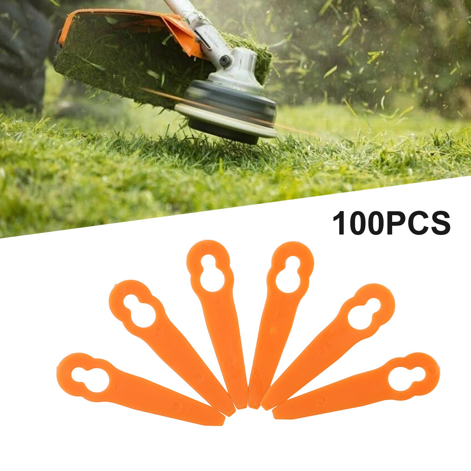 100PCS Plastic Replacement Bla - مراجعة Gardening Tools Basic وسعره