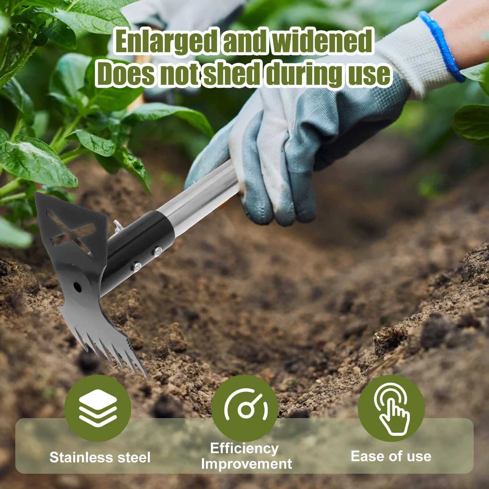 2-in-1 Extended Weed Puller To - مراجعة Gardening Tools To Remove Grass وسعره