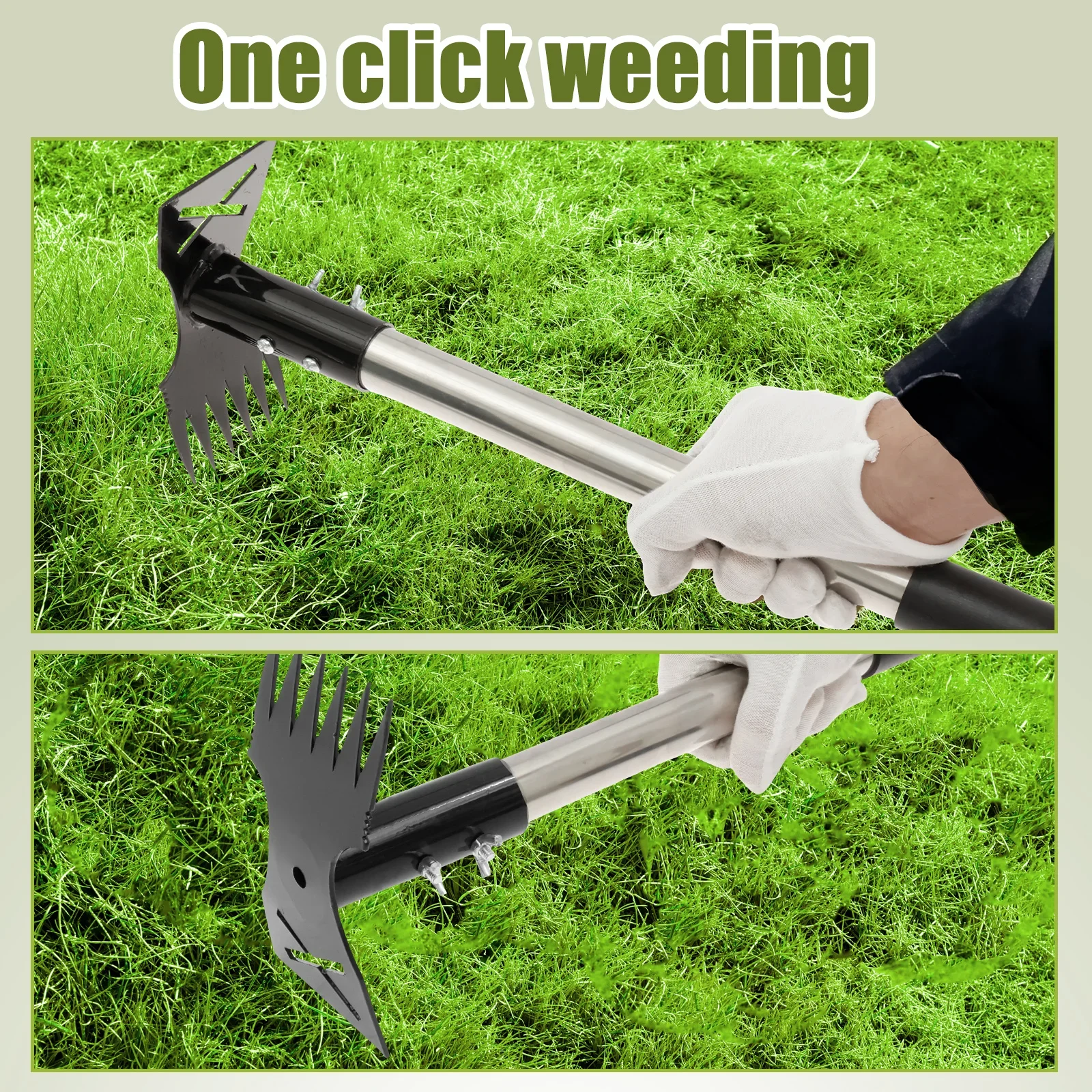 2-in-1 Extended Weed Puller To - مراجعة Gardening Tools To Remove Grass وسعره