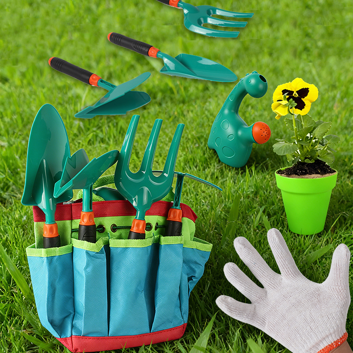Gardening Tool Set Toys for ki - مراجعة Gardening Tools For Beginners وسعره