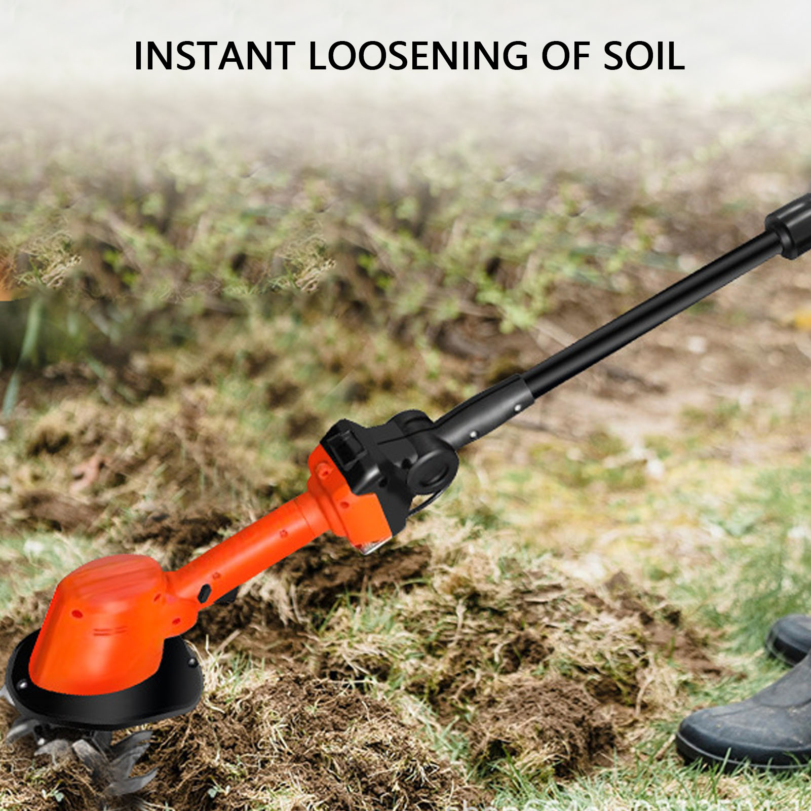 Mini Electric Tiller 1500mAh L - مراجعة Gardening Tools Brands وسعره