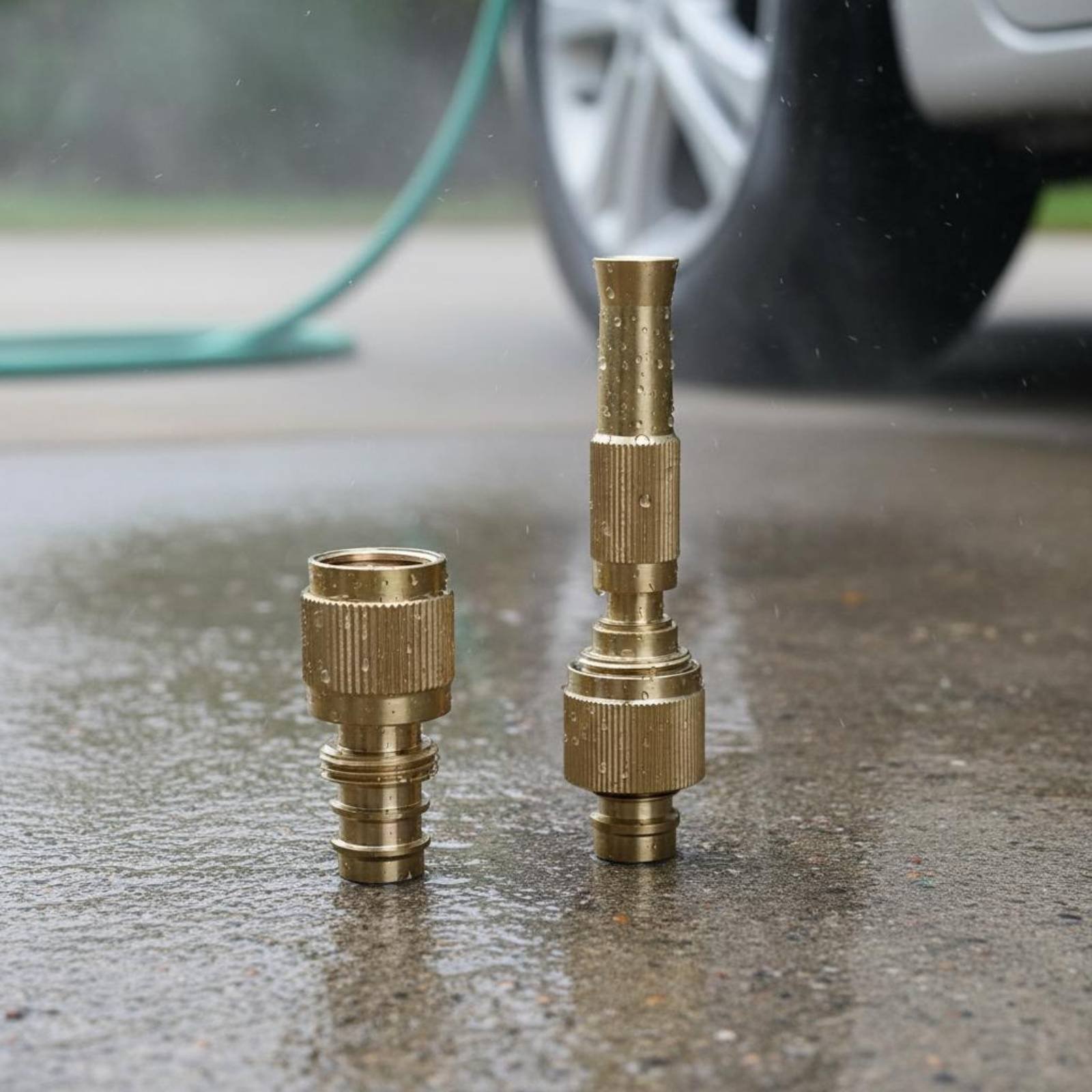 Brass Water Universal Connecto - مراجعة Gardening Tools And Equipment وسعره