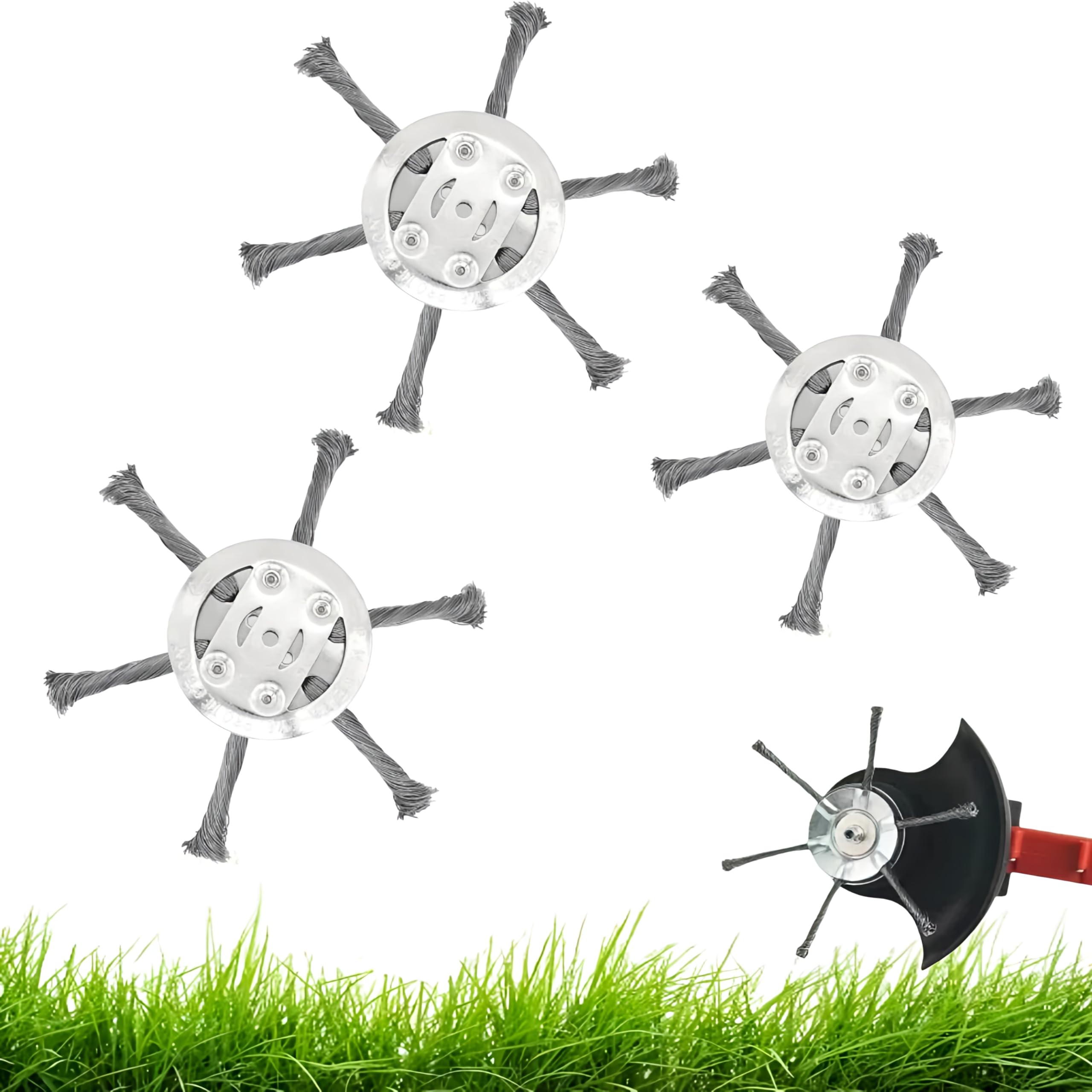 Wear Resistant Weed Brush Head - مراجعة Gardening Tools To Remove Grass وسعره