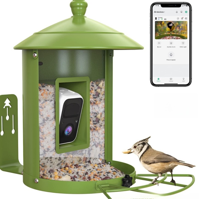 AI intelligent bird feeder wit - مراجعة Gardening Tools Definition وسعره