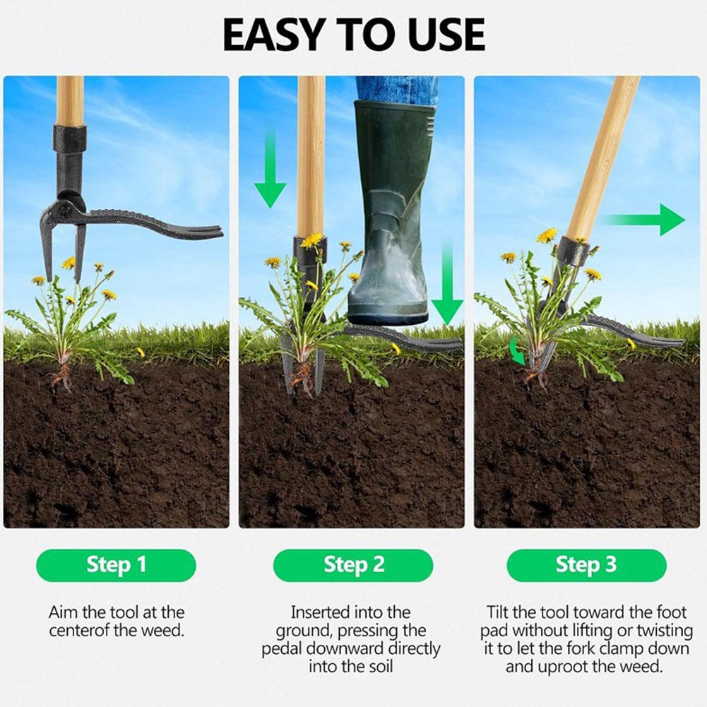 Weed Puller Claw Tool Engineer - مراجعة Gardening Tools To Remove Grass وسعره