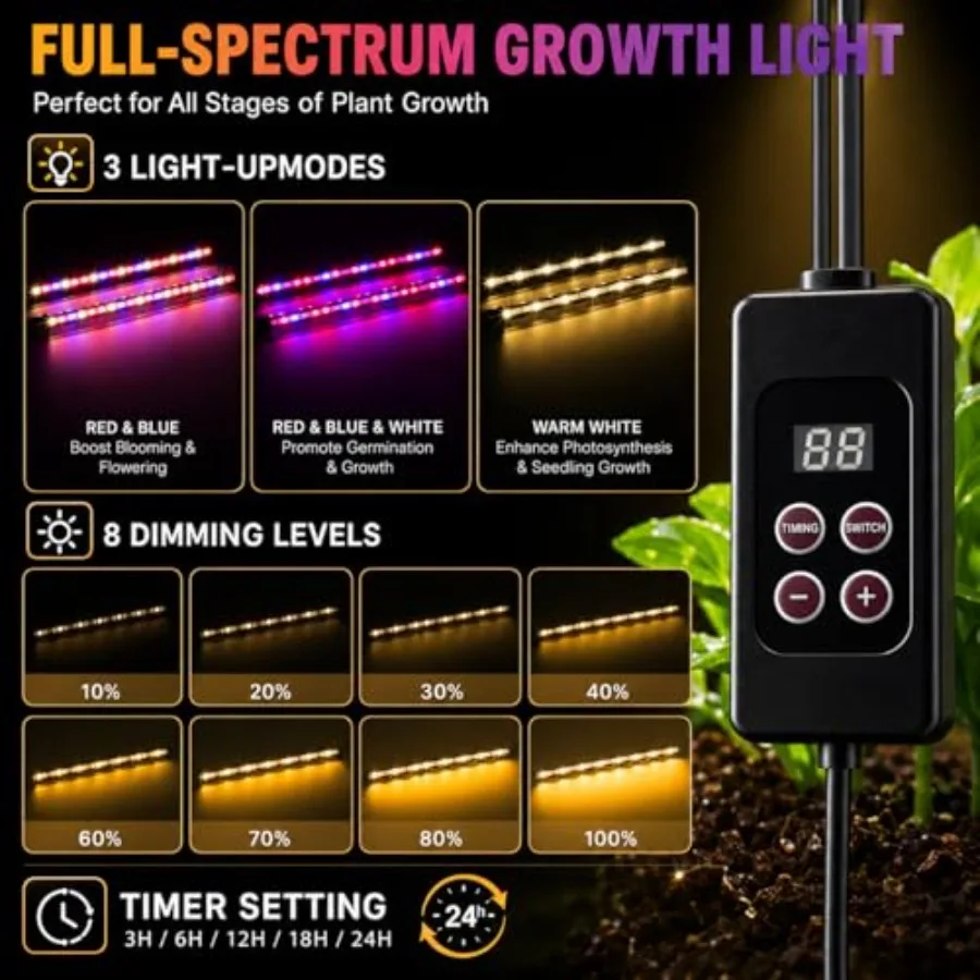Indoor germination system for  - مراجعة Seed Starter Trays وسعره