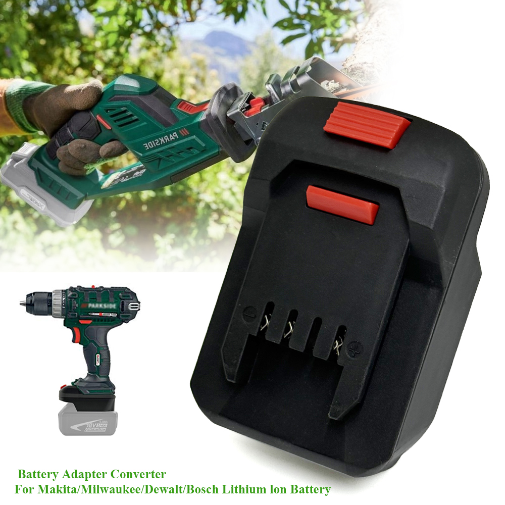 Battery Adapter Converter for  - مراجعة Gardening Tools Lidl وسعره