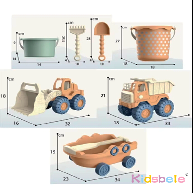 Beach Play Toys Children Porta - مراجعة Gardening Tools For Beginners وسعره