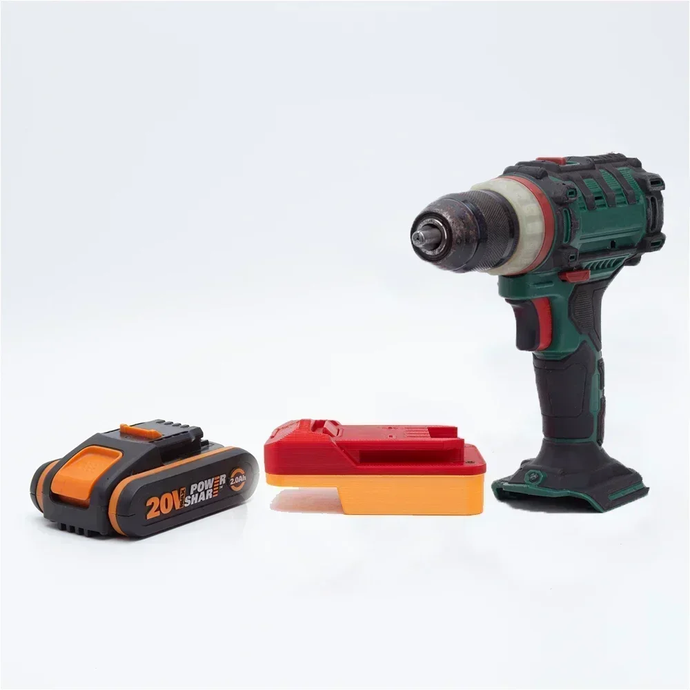 Battery Adapter Converter for  - مراجعة Gardening Tools Lidl وسعره