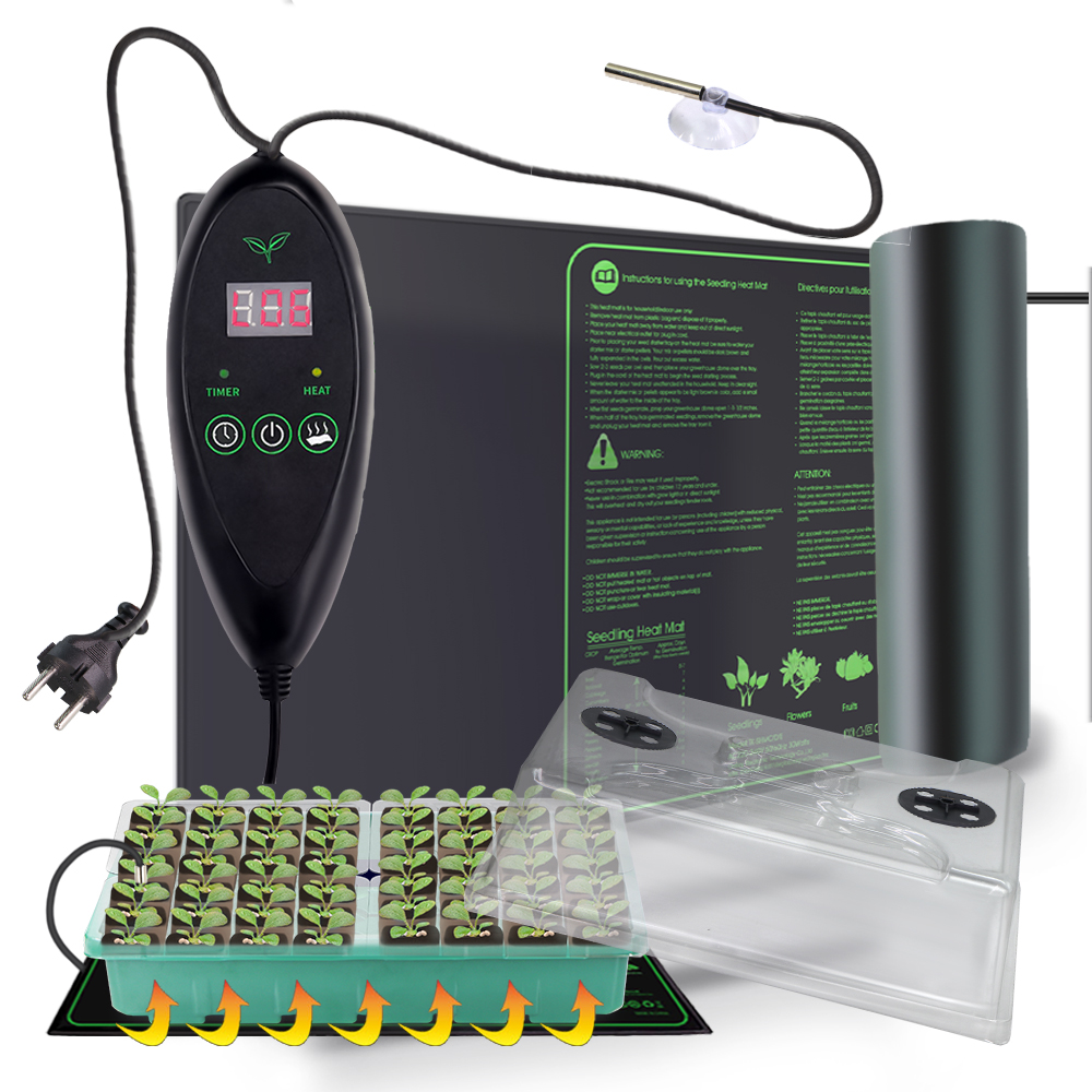 Warm Seedlings Box Heating Mat - مراجعة Seed Starter Trays وسعره