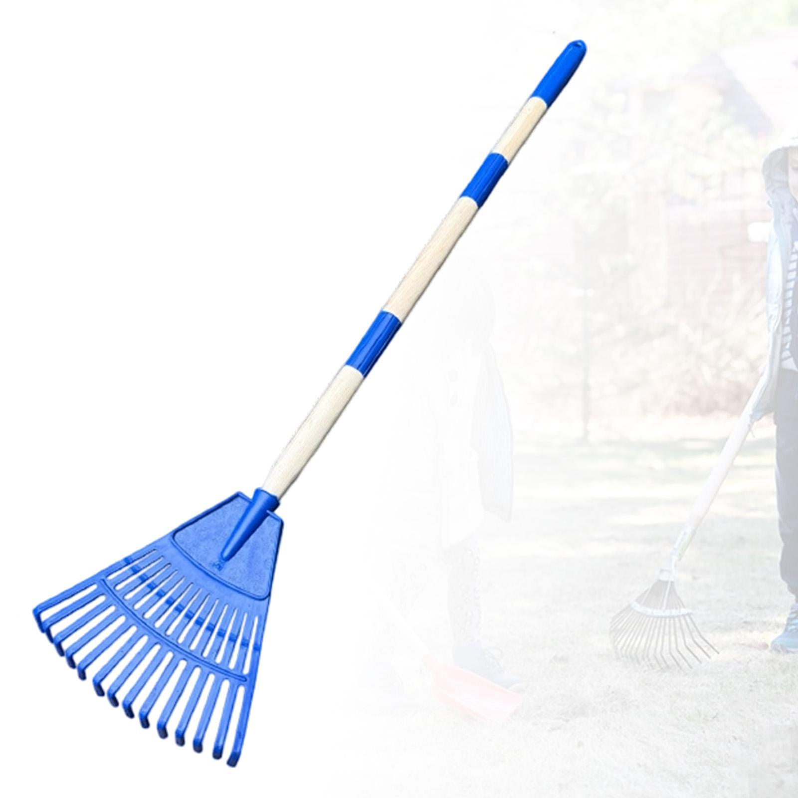 Small Leaf Rake 3 Sections Ste - مراجعة Gardening Tools For 6 Year Old وسعره