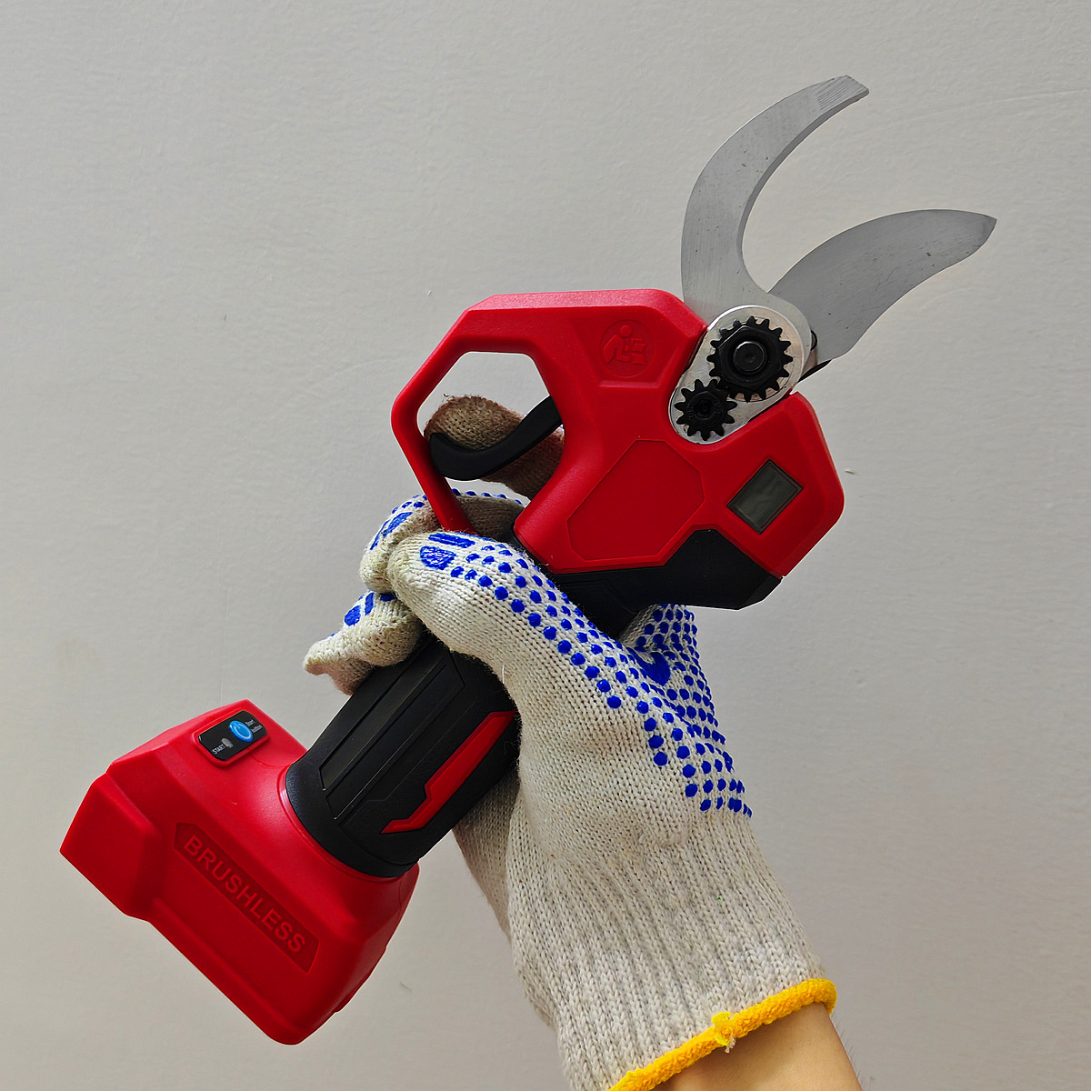 Brushless Electric Pruning She - مراجعة Gardening Tools Basic وسعره