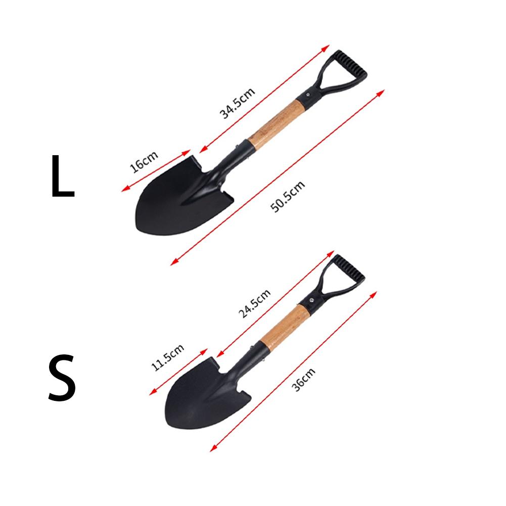 36cm Garden Shovel WIth Wooden - مراجعة Gardening Tools For 6 Year Old وسعره