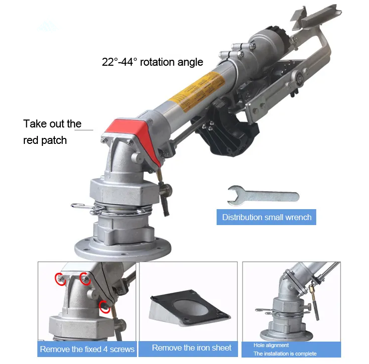 Sprinkler Gun Agriculture Irri - مراجعة Gardening Tools Big وسعره