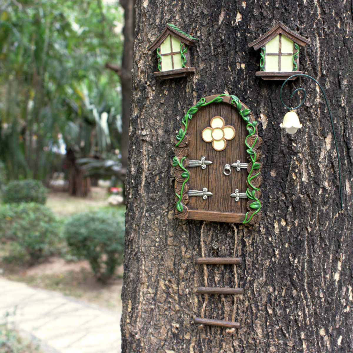 1 Set, Mini Fairy Tale Door De - مراجعة Gardening Tools Store وسعره