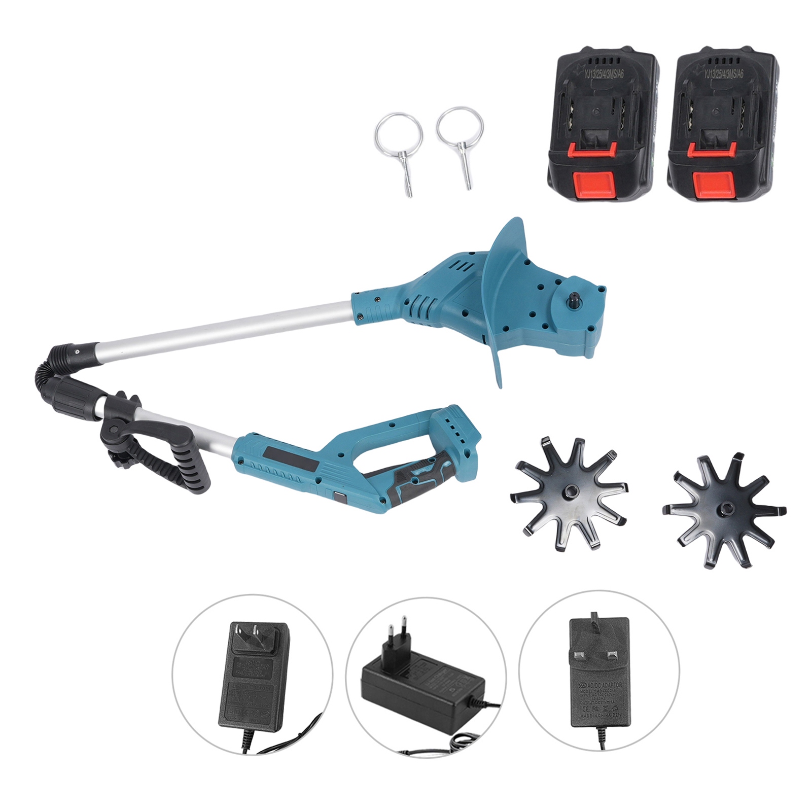 21V Electric Cultivator Cordle - مراجعة Gardening Tools Brands وسعره