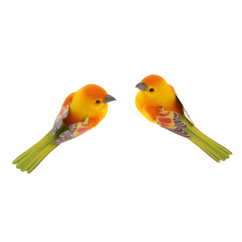 2pcs Artificial Small Birds An - مراجعة Gardening Tools Store وسعره