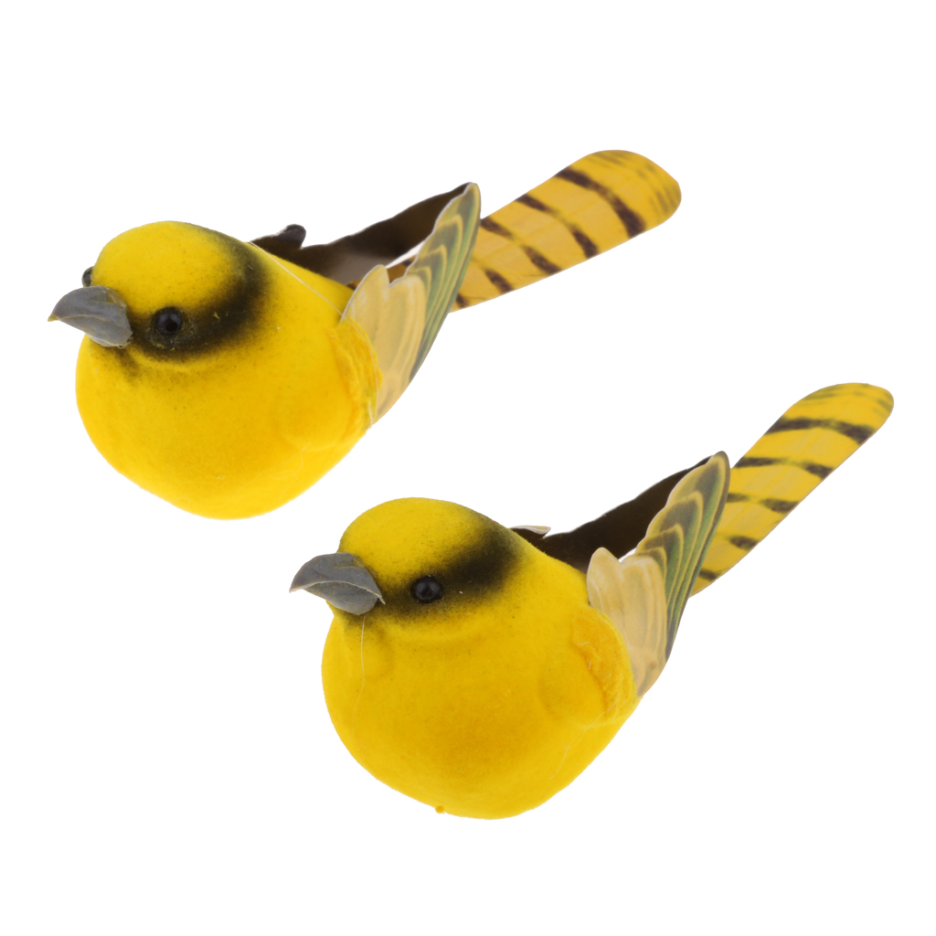 2pcs Artificial Small Birds An - مراجعة Gardening Tools Store وسعره