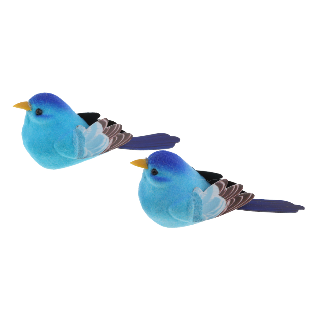 2pcs Artificial Small Birds An - مراجعة Gardening Tools Store وسعره