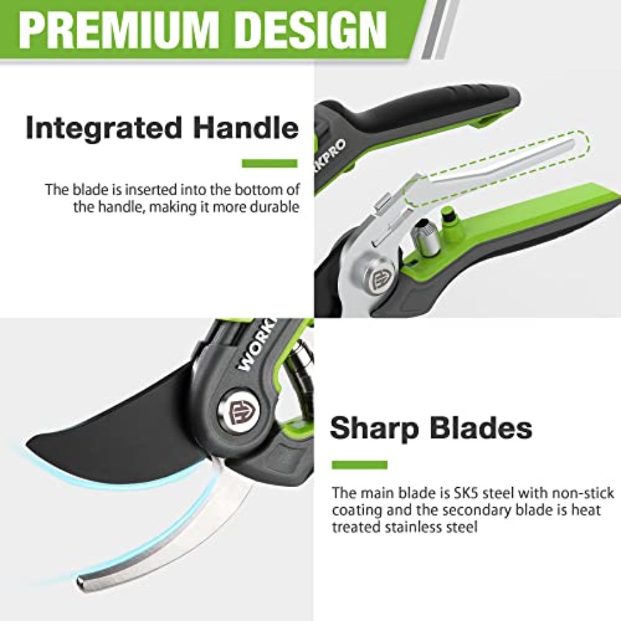 Garden Pruning Shears and Tool - مراجعة Gardening Tools Bag وسعره