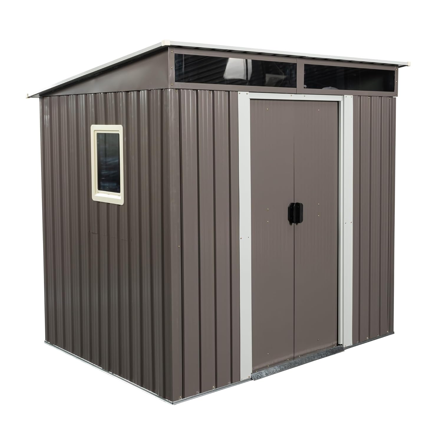 6X5 FT Outdoor Storage Shed, W - مراجعة Gardening Tools وسعره