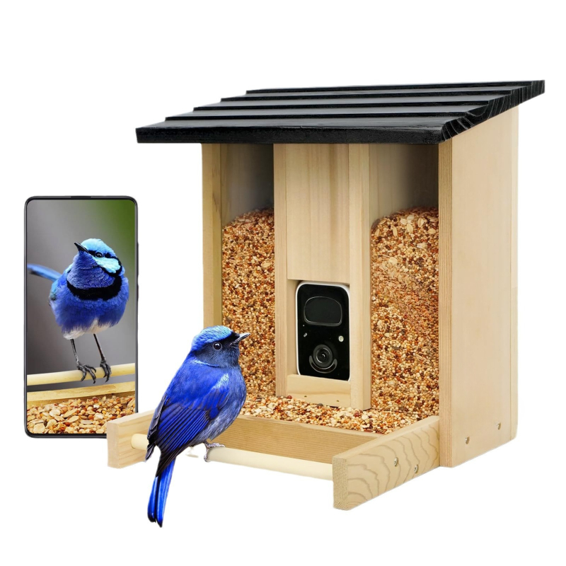 Bamboo wood intelligent bird f - مراجعة Gardening Tools Definition وسعره