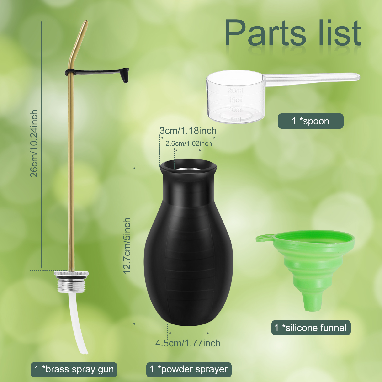Garden Powder Applicator Dispe - مراجعة Gardening Tools Store وسعره