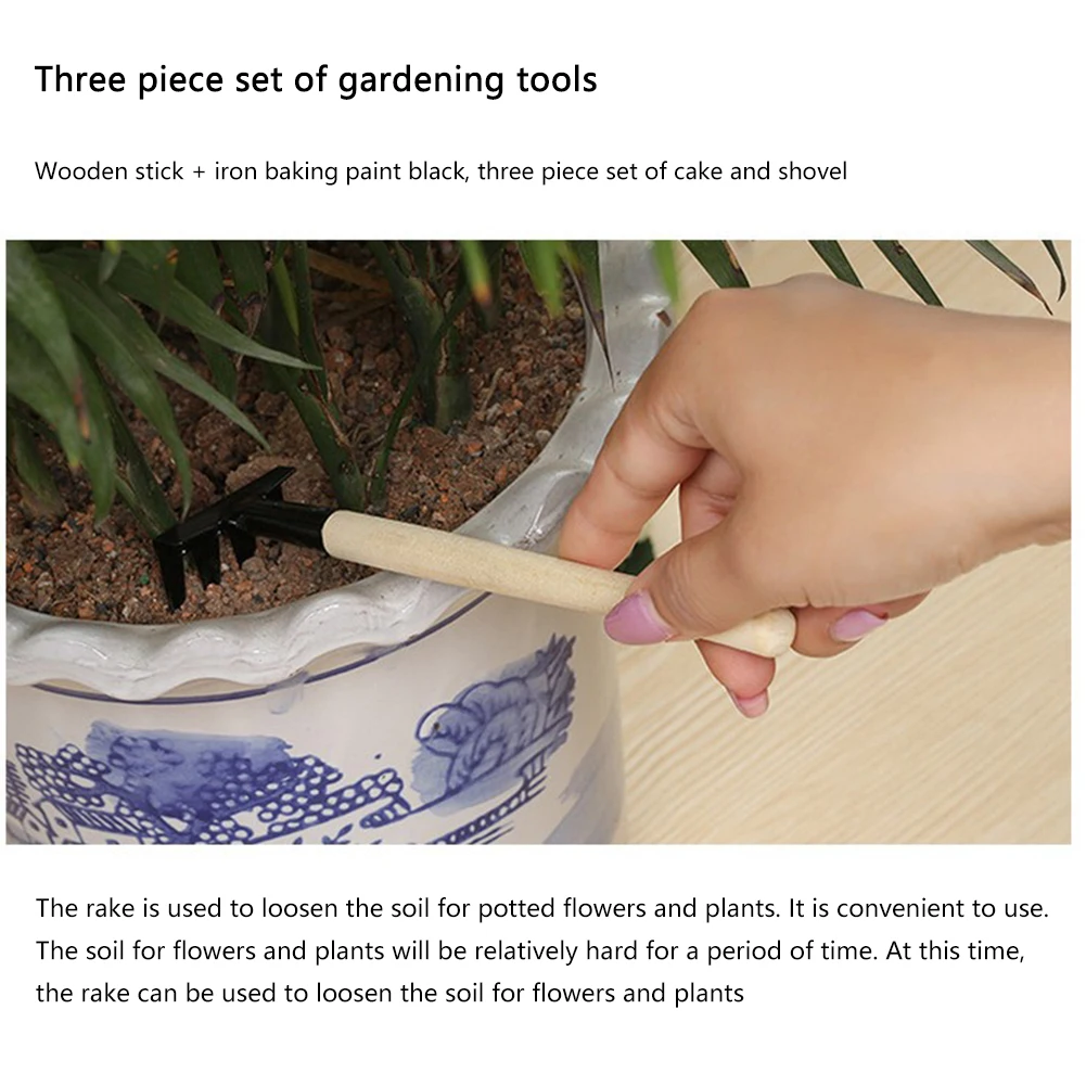 3pcs/set Mini Gardening Tools  - مراجعة Gardening Tools For 6 Year Old وسعره