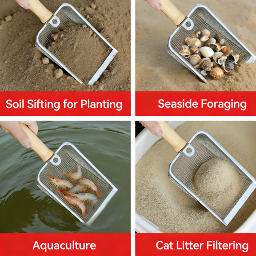 Must-Have Soil Sifter, Stainle - مراجعة Gardening Tools You Must Have وسعره