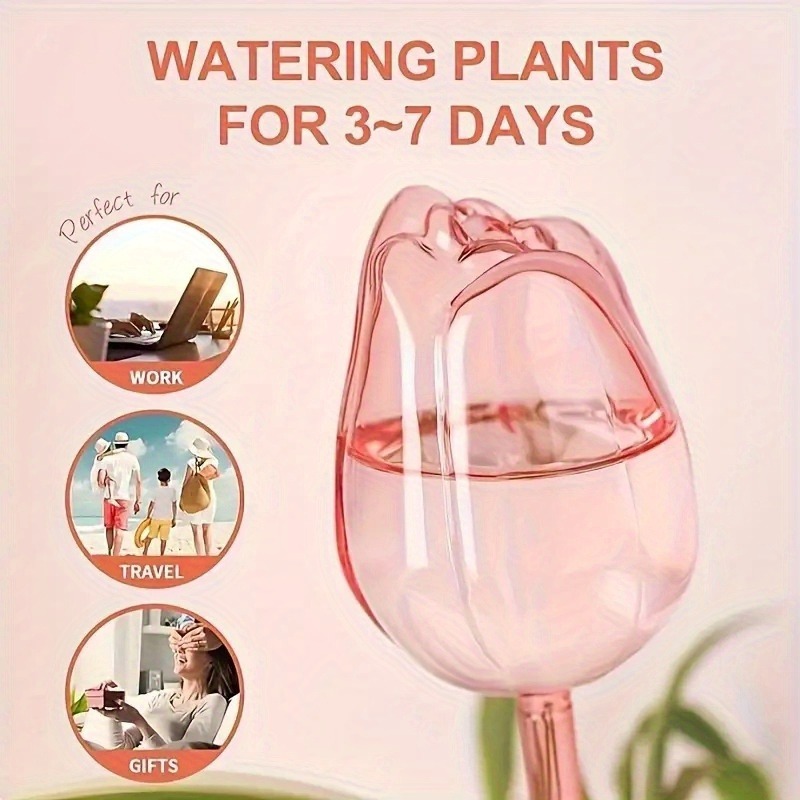 1/8pcs Premium Pink Self Water - مراجعة Gardening Tools And Equipment وسعره