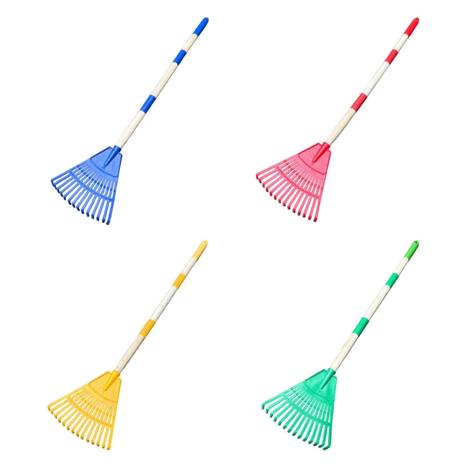 Leaf Rake 3 Sections with Long - مراجعة Gardening Tools For 6 Year Old وسعره