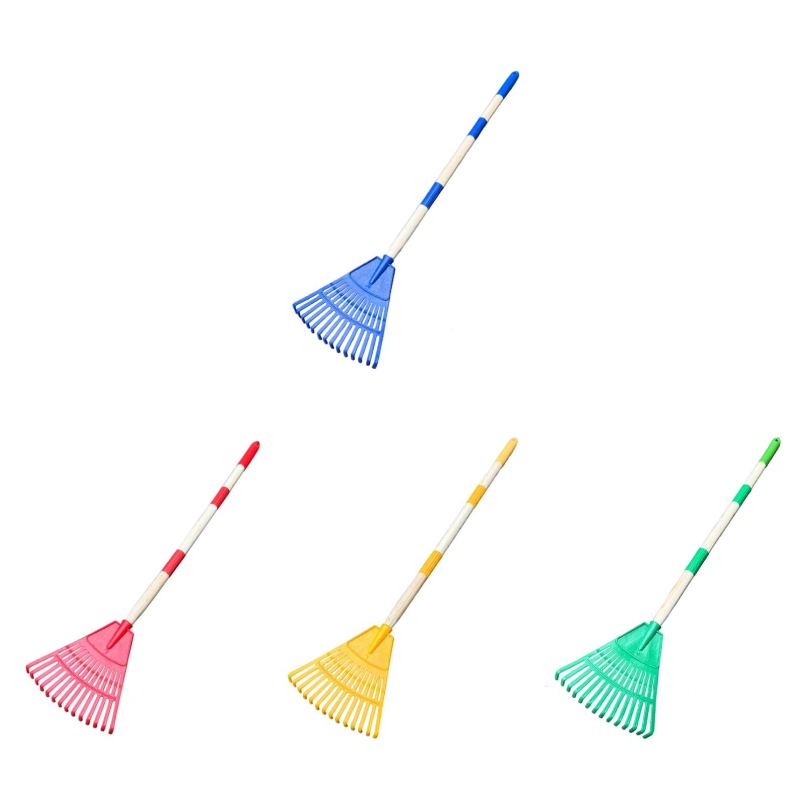 Leaf Rake 3 Sections with Long - مراجعة Gardening Tools For 6 Year Old وسعره