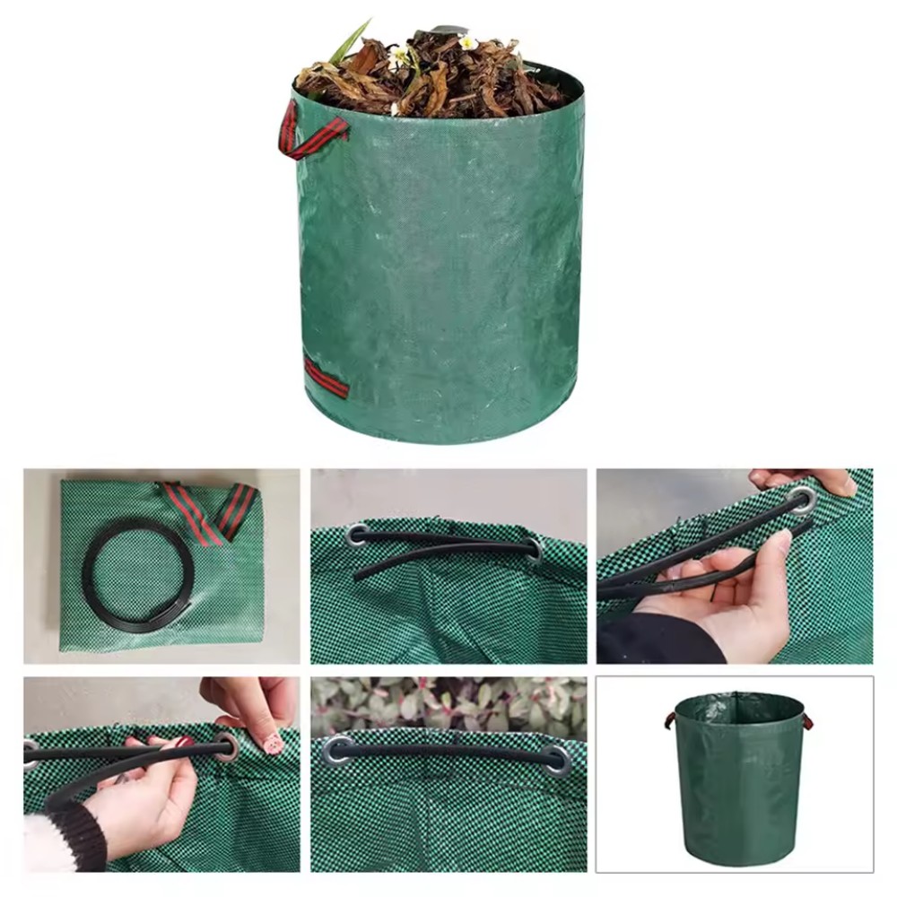 Stand up gardening leaf bag, t - مراجعة Gardening Tools Bag وسعره