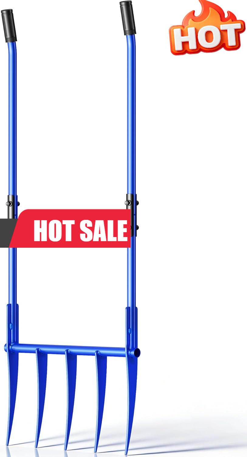 56'' Heavy Duty Broadfork for  - مراجعة Gardening Tools Sharp وسعره
