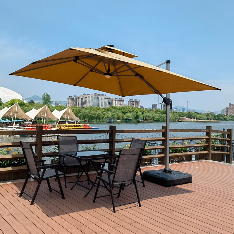 L  Big Size Cantilever Parasol - مراجعة Gardening Tools Big وسعره