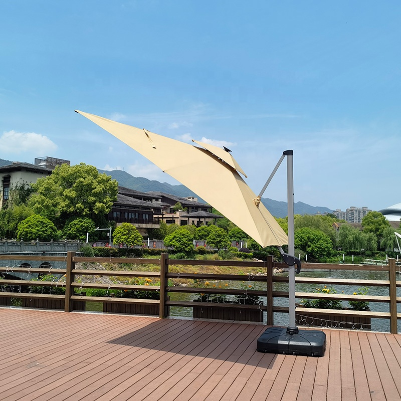 L  Big Size Cantilever Parasol - مراجعة Gardening Tools Big وسعره